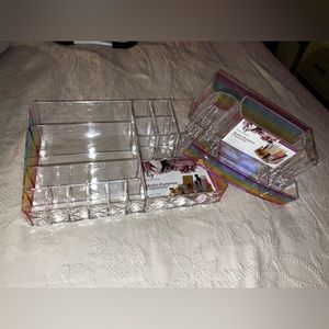 Makeup Organizer- Rainbow- Acrylic- NEW
